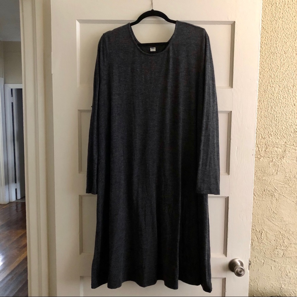 Charcoal Gray Old Navy Dress